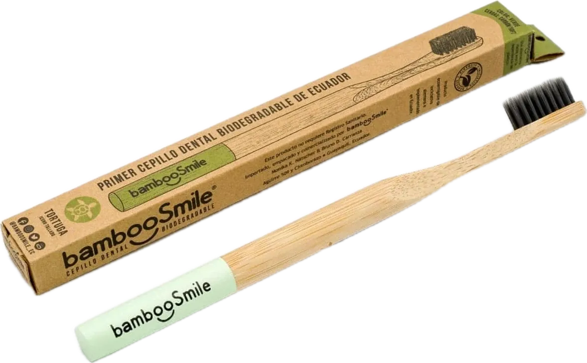 Cepillo de dientes Bamboo Smile de cerdas suaves