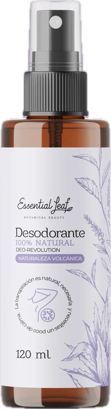 Desodorante en spray con piedra de alumbre Essential Leaf