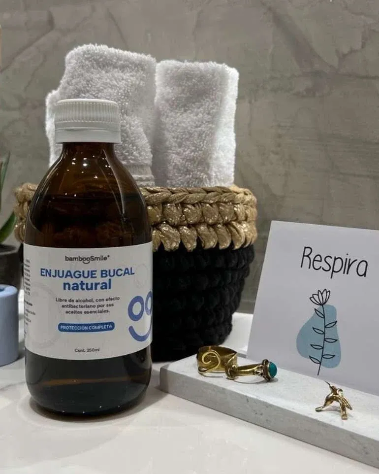Enjuague Bucal Natural Bamboo Smile Fresh