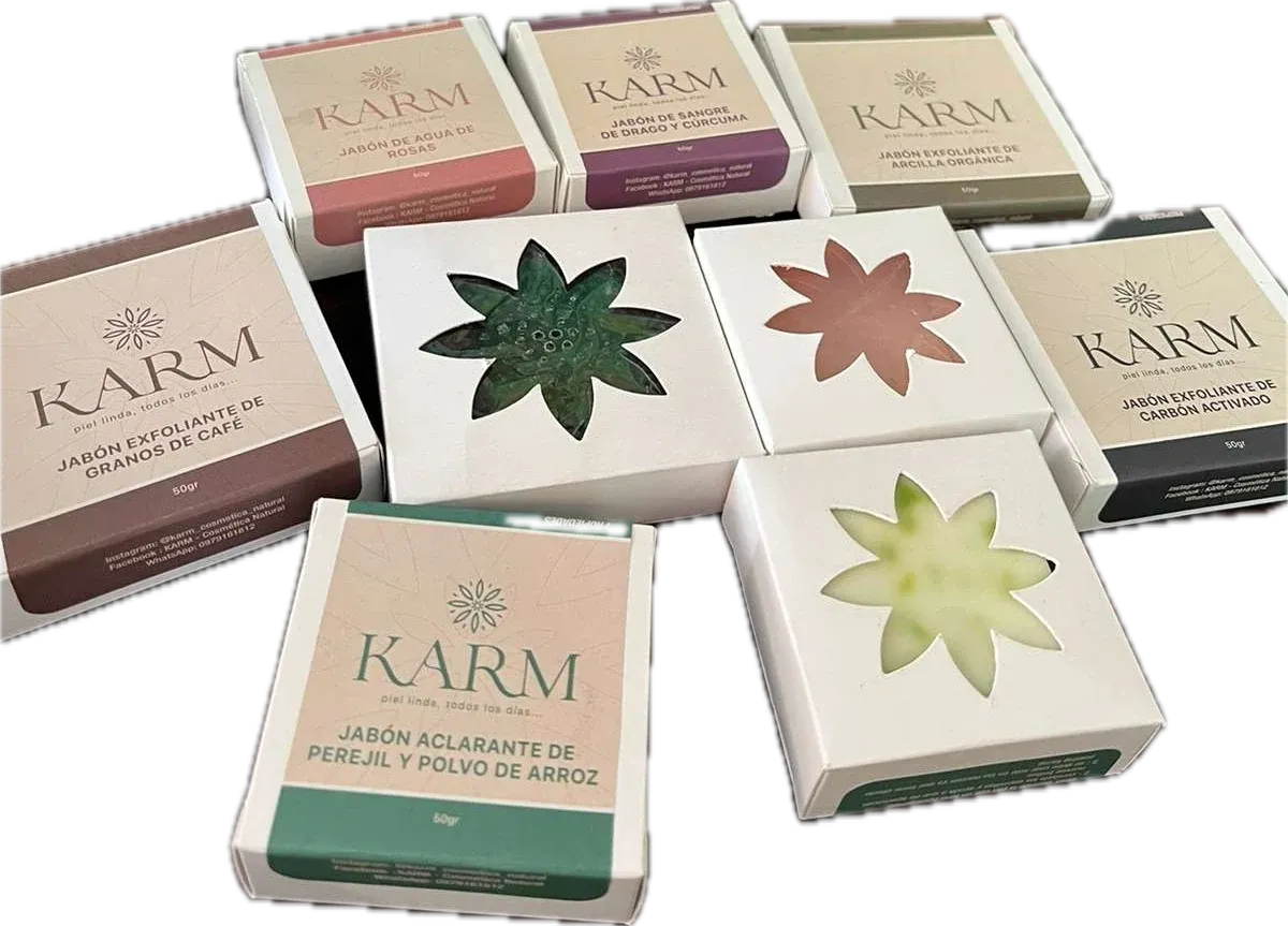 Jabón de Agua de Rosas Karm