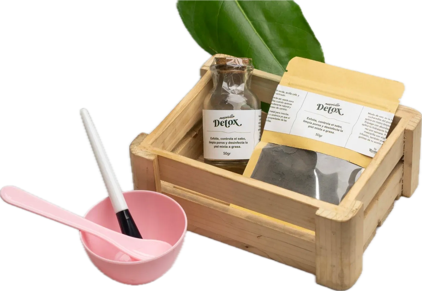 Mascarilla Detox Romelia para piel grasa y axilas