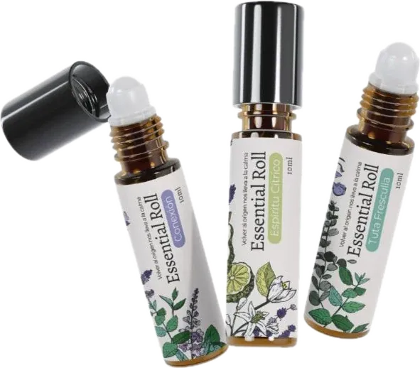 Roll on de aceites esenciales Essential Leaf