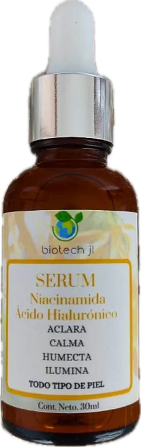 Sérum facial Niacinamida y Ácido Hialurónico Biotech