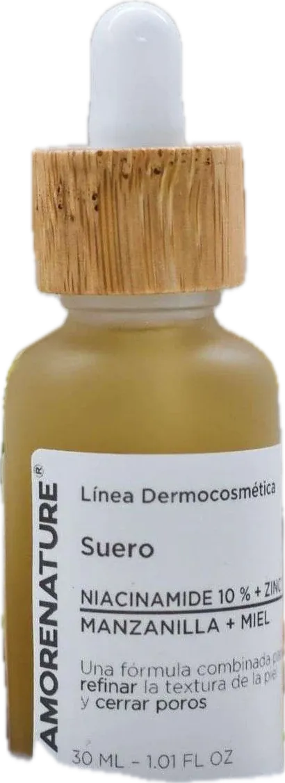 Sérum niacinamida 10% y zinc 1% Amorenature