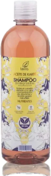 Shampoo sin sal con aceite de karité Ecoterra