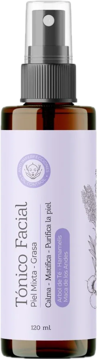 Tónico facial piel mixta a grasa Essential Leaf